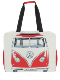 Volkswagen T1 Bus - Beach - Shopper - Reistas - Voor- en achterkant/Rood