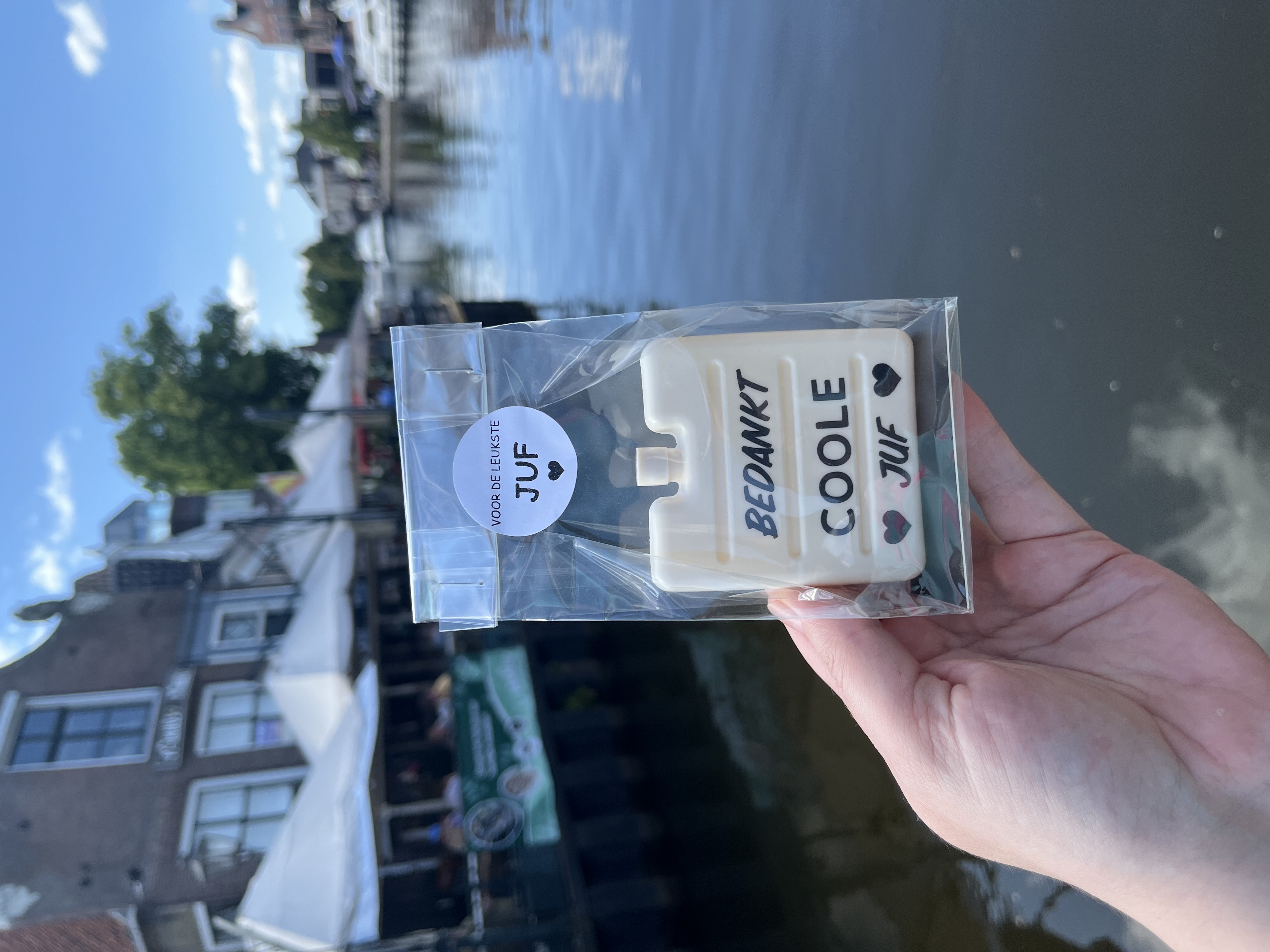 Koelelement - Bedankt coole Meester - Bedankt coole juf