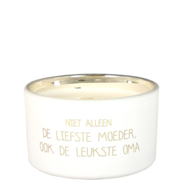 My Flame Lifestyle - Geurkaars - Niet alleen de liefste moeder, ook de leukste oma
