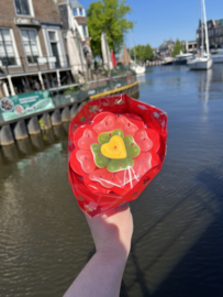 Boeketje met snoep - Rood