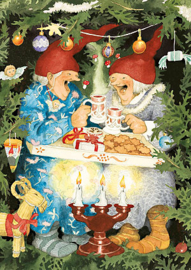 065 Kerstkoekjes	- Inge Look - Ansichtkaart