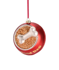 Gift Company - Kerstbal - Voerbak Rood