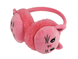 BB Klostermann - Cuties - Oorwarmers Kat  Roze