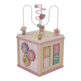 Little Dutch - Fairy Garden - Houten Activiteitenkubus - Met of zonder naam