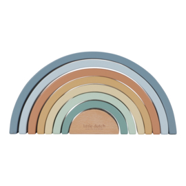 Little Dutch - Forest Friends - Regenboogstapelaar FSC - Met of zonder naam