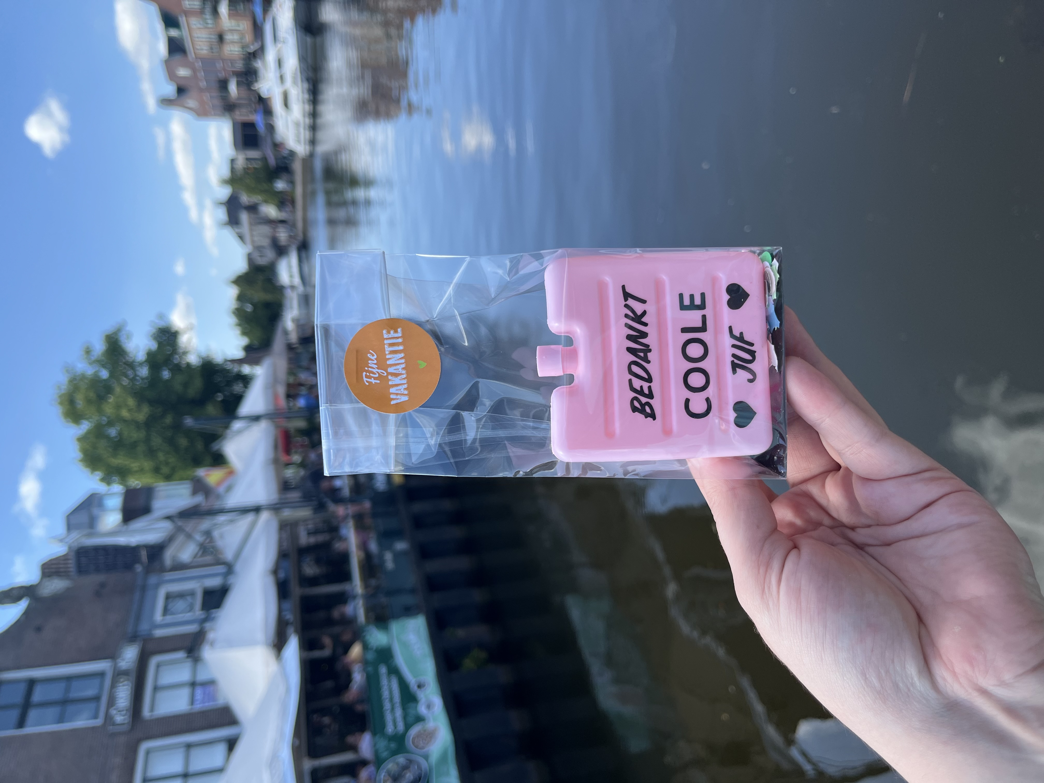 Koelelement - Bedankt coole Meester - Bedankt coole juf