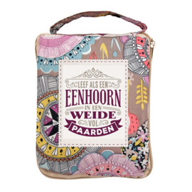 Eenhoorn - Shopper met naam