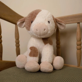 Little Dutch - Little Farm - Knuffel Koe - 25 cm