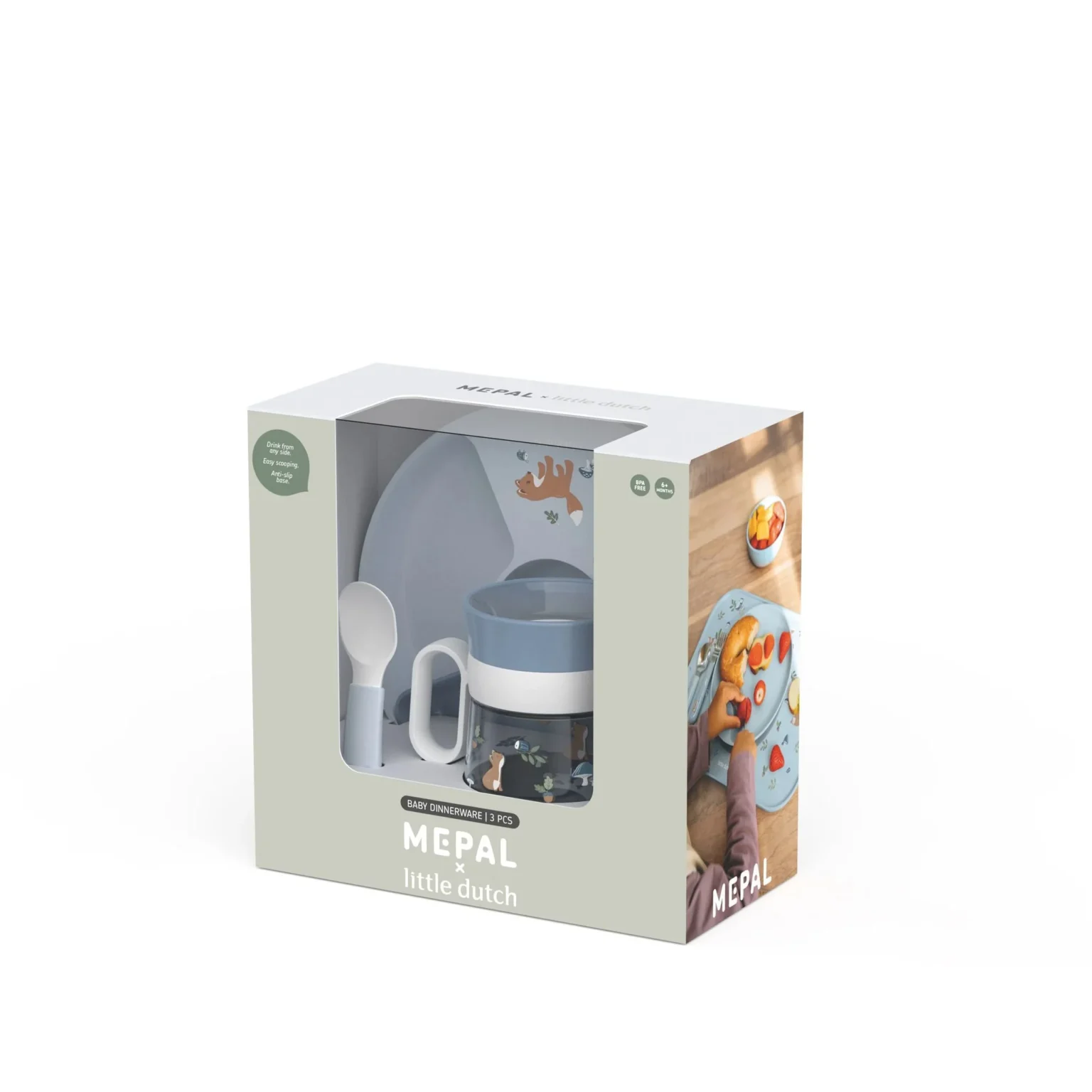 Mepal x Little Dutch - Forest Friends - Babyservies Mio - 3-delig