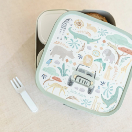 Mepal x Little Dutch - Safari Friends - Lunchbox groot