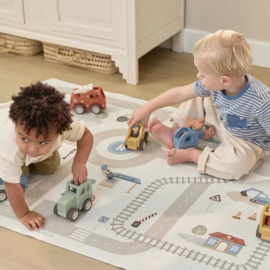 Little Dutch - Auto speelkleed - 140 x 100 cm