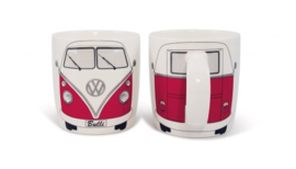 VW T1 bus mok rood