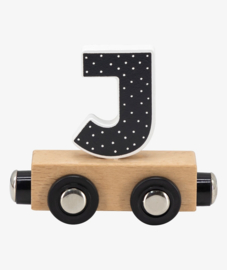 Tryco - Houten lettertrein "J"