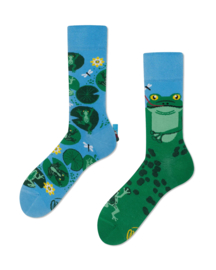 Many Mornings - Mismatched Sokken - Froggy Frog - Kikkers
