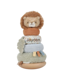 Little Dutch - Safari Friends - Tuimelring Stapelaar FSC - Met of zonder naam