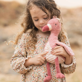 Little Dutch - Safari Friends - Knuffel Flamingo - 35 cm