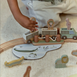 Little Dutch - Safari Friends - Houten Treinset FSC