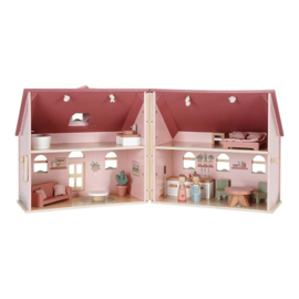 Little Dutch - Draagbaar Poppenhuis hout FSC