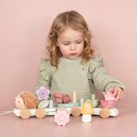 Little Dutch - Fairy Garden - Blokkentrein Egel - Met of zonder naam
