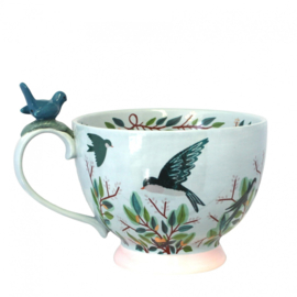 House of Disaster - Secret Garden - Vogel Theekop - Bird Teacup