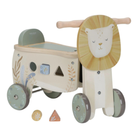 Little Dutch - Safari Friends - Loopfiets Leeuw - Met of zonder naam