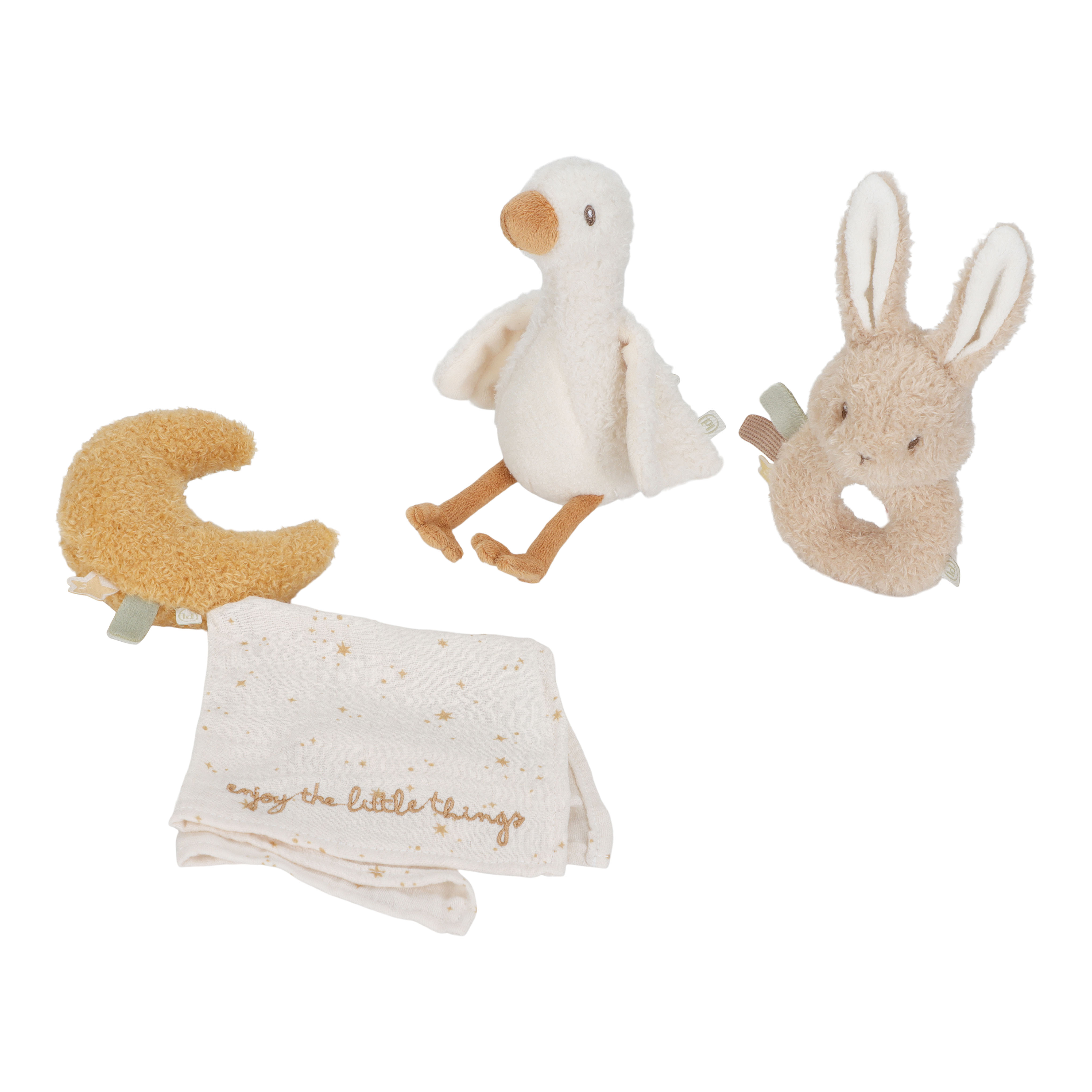 Little Dutch - Newborn Naturals - Little Goose - Giftset - 3-delig