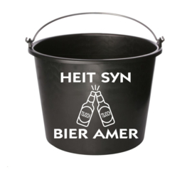 Heit syn bier amer - cadeau emmer