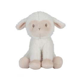 Little Dutch - Little Farm - Knuffel Schaap - 17 cm