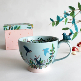 House of Disaster - Secret Garden - Vogel Theekop - Bird Teacup
