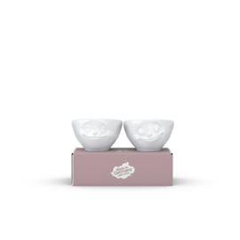 Fifty Eight products - Tassen servies -  Dromerig & Gelukkig - Dreamy & Happy - Schalenset 100 ml