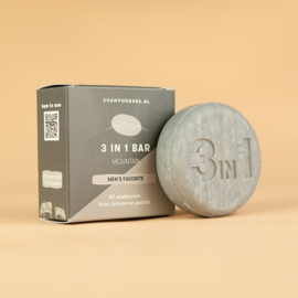 3 in 1 Bar Mountain - Shampoo Bars