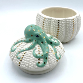 House of Disaster - Voorraadpot Octopus/inktvis - Coral Octopus Pot