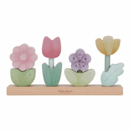 Little Dutch - Fairy Garden - Stapelaar bloemen FSC - Met of zonder naam