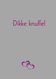 Kaart - Dikke knuffel