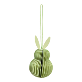 Wurm - Pasen - Hanger - Honeycomb - Paashaas - Lichtgroen