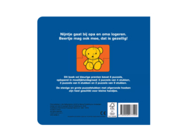 Dick Bruna - Nijntje logeert bij opa en oma - Puzzelboek - 2+
