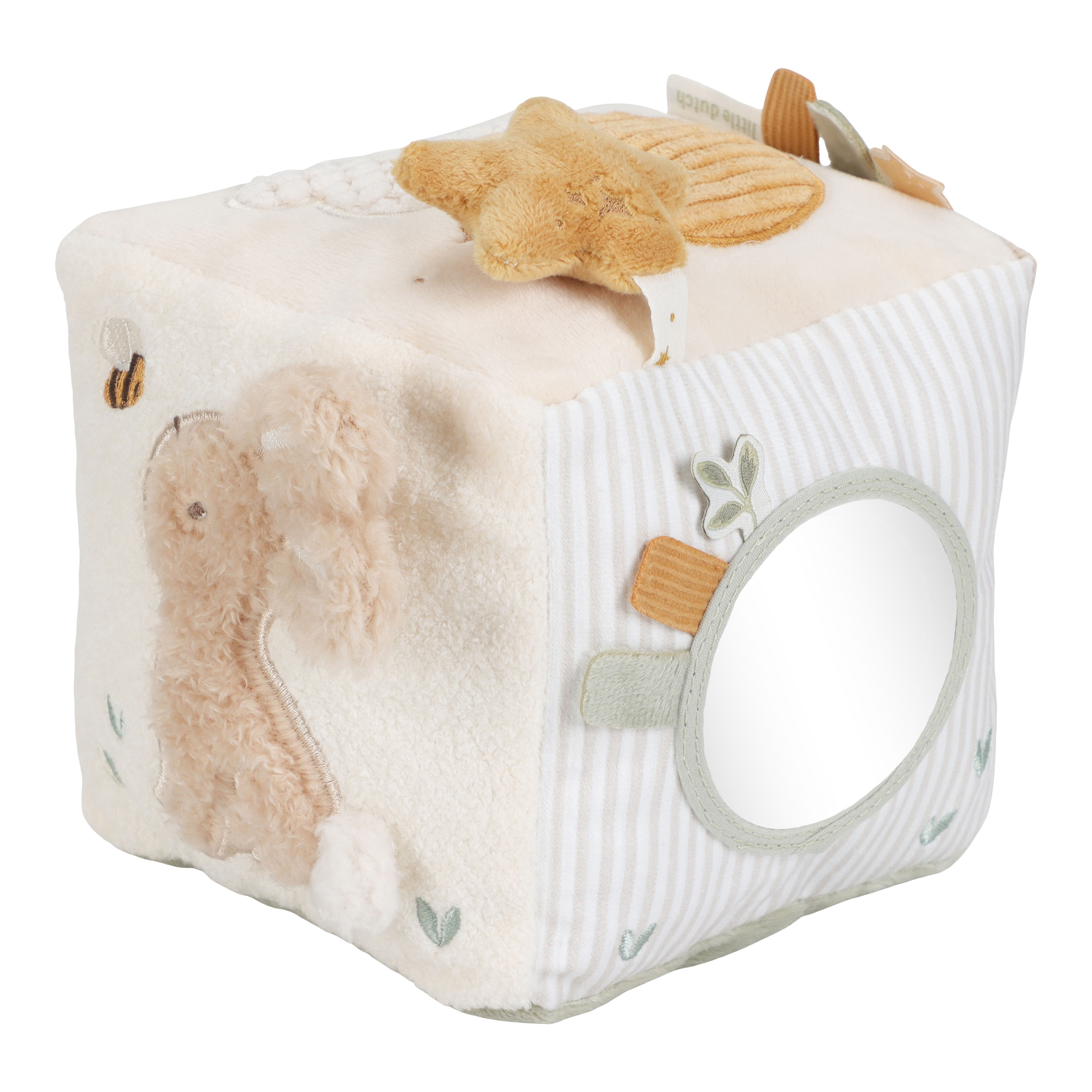 Little Dutch - Newborn Naturals - Little Goose - Activiteitsenkubus