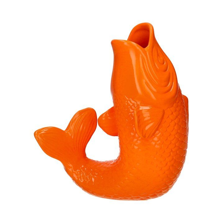 Gift Company - Mamsell Koi - Vis - Vaas - S - Neon Oranje