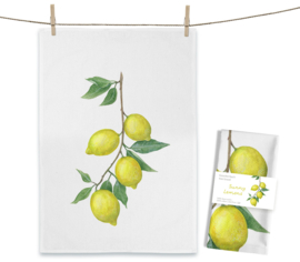 Maluu - Theedoek - Sunny Lemons - Zonnige citroenen