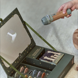 Little Dutch - Safari Friends - Verhalen Projector Zaklamp FSC