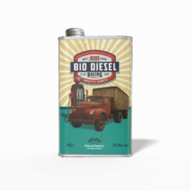Chocansweets - Bio Diesel Blik met Amaretto Likeur – Vrachtwagen Design (45 cl, 14,9%)