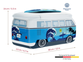 VW T1 Bus 3D universele tas - surf groot