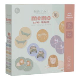 Little Dutch - Safari Friends - Memo Spel FSC