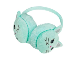 BB Klostermann - Cuties - Oorwarmers Kat Mint