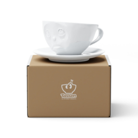 Fifty Eight Products - Tassen servies - Pruilend - Oh Please! - Kop en schotel - 200 ml