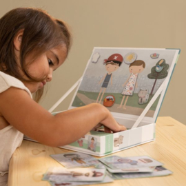 Little Dutch - Magnetisch Speelbord - Jim & Rosa