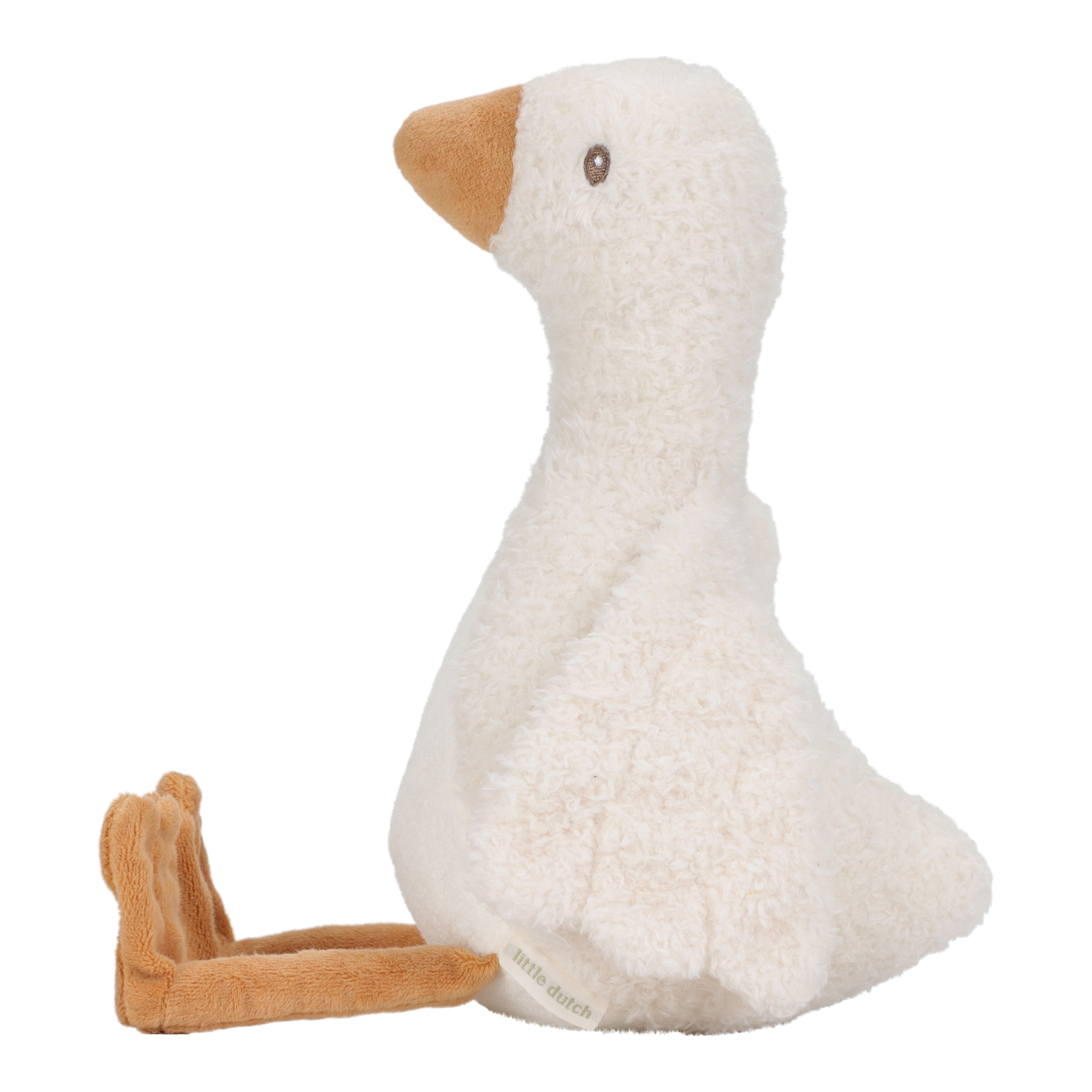 Little Dutch - Newborn Naturals - Little Goose - Knuffel Gans - 25 cm
