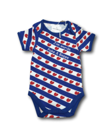 Friese vlag romper - all-over print - Met of zonder naam