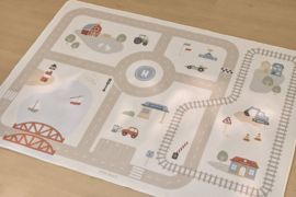 Little Dutch - Auto speelkleed - 140 x 100 cm