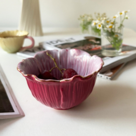 House of Disaster - Posy - Pink Bowl - Roze schaal